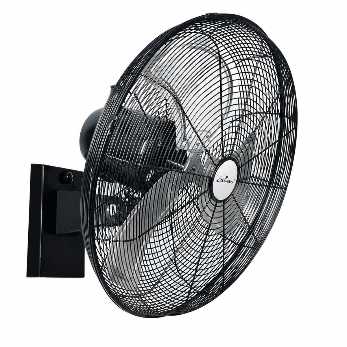 20" Outdoor Oscillating High Velocity Wall Fan, Black C864923