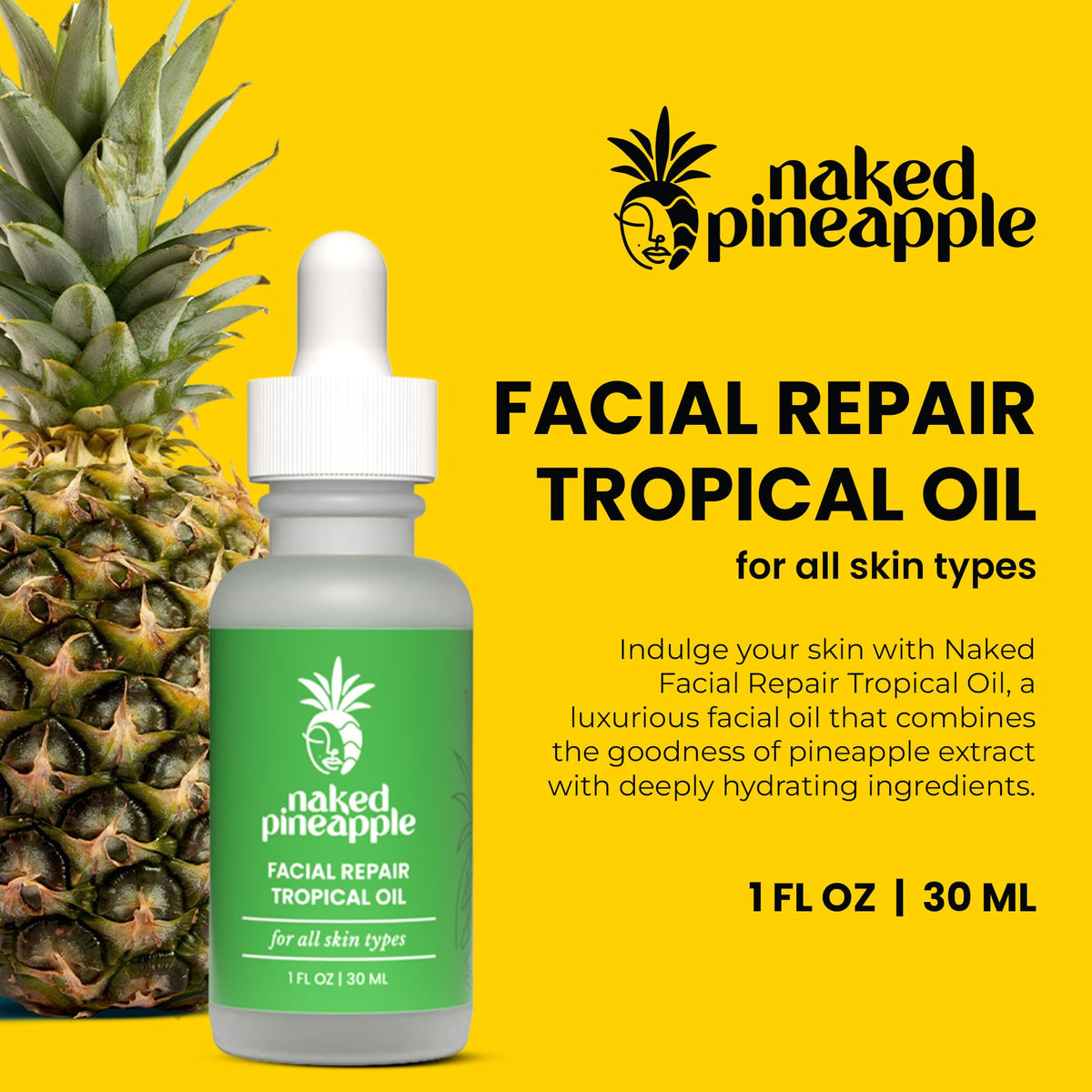 Multi-Use Facial Oil 1 oz Bottle G202
