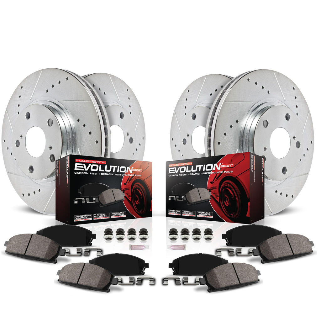Brake Pad & Rotor Kit Front & Rear I61006