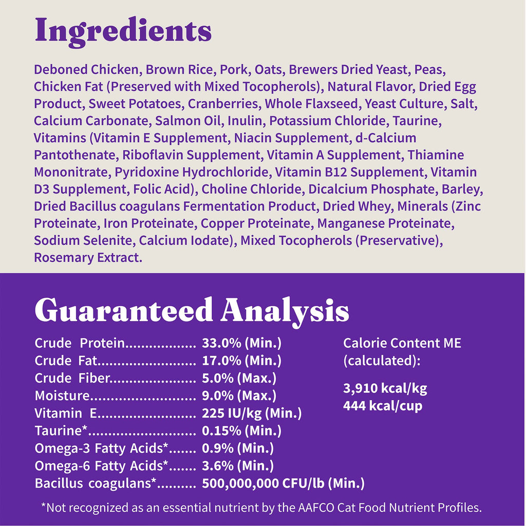 Dry Cat Food 3 lb W308268