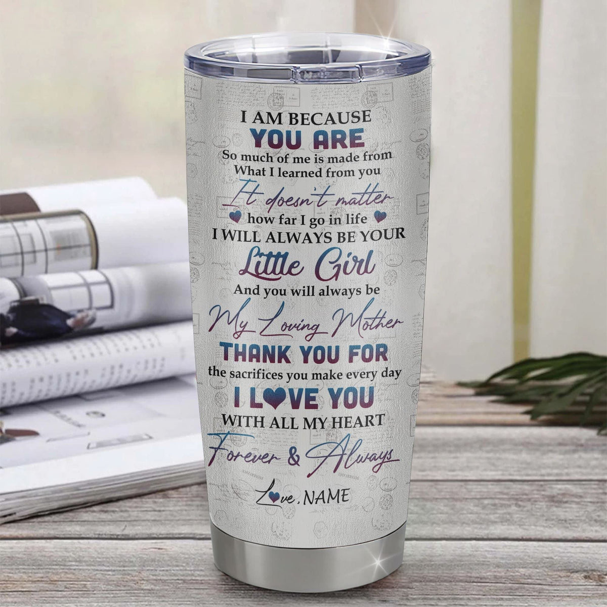 20oz Stainless Steel Tumbler Cup E961