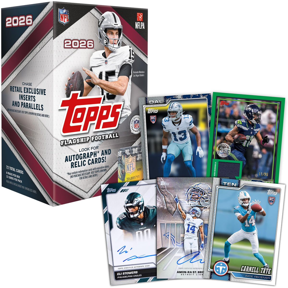 Topps NFL Football Value Blaster Box Y4716