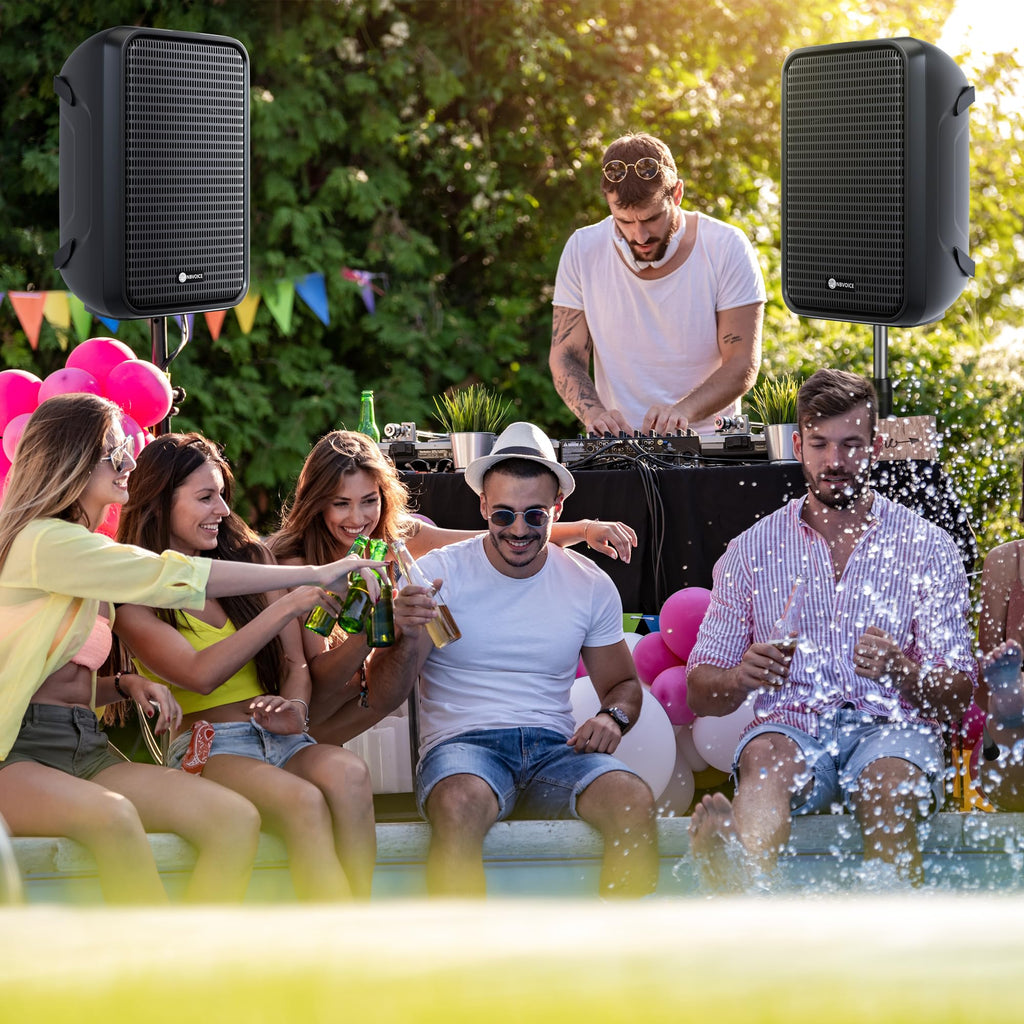 Portable All-in-One 2-Way PA System with 8-Channel Mixer L86122