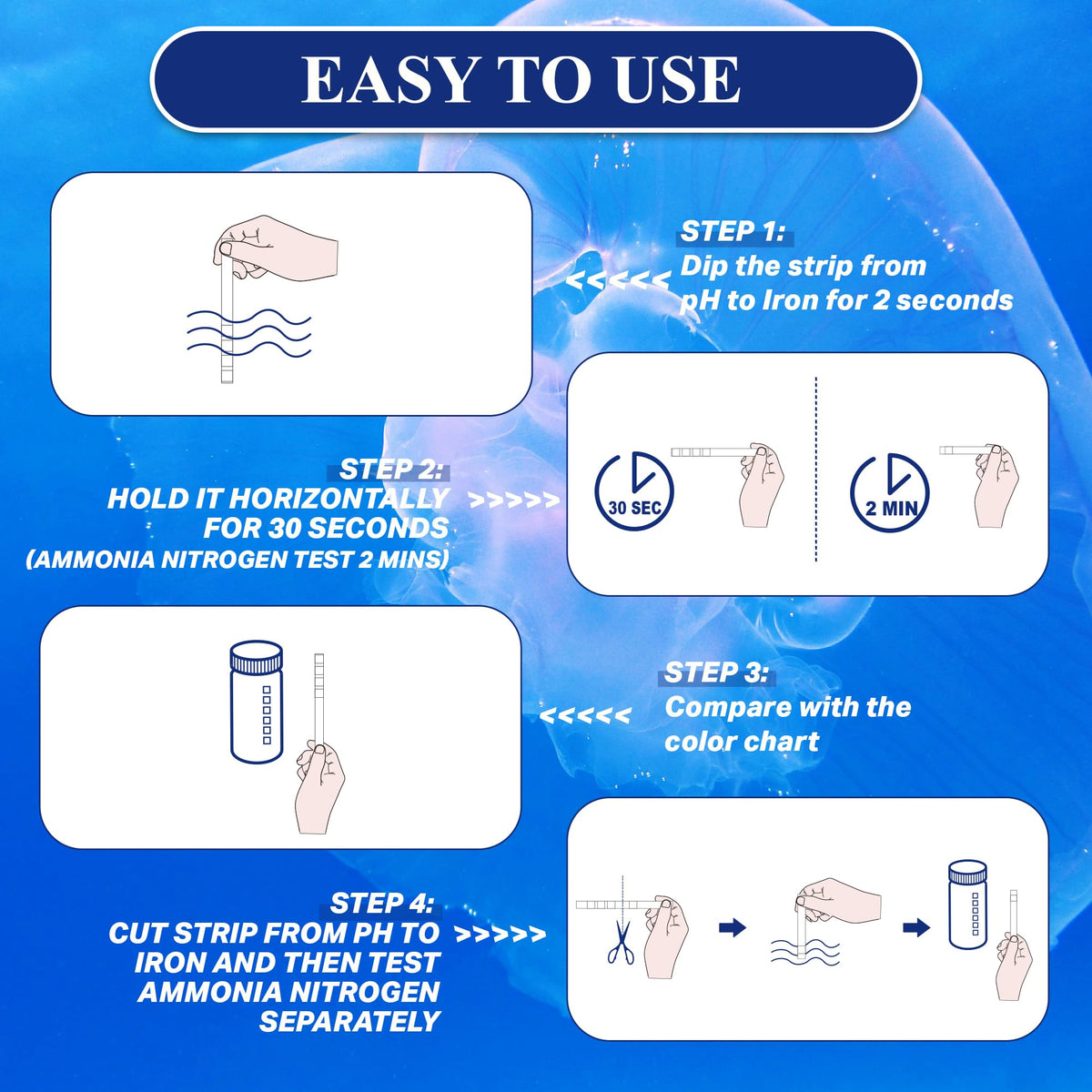 Aquarium Water Test Kit 9-in-1 E318