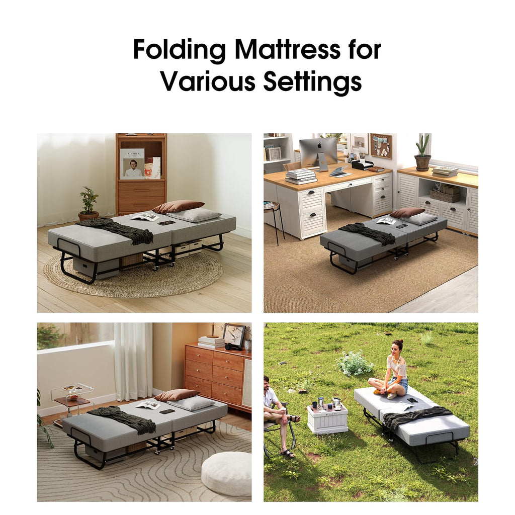 Folding Bed with Mattress R278479