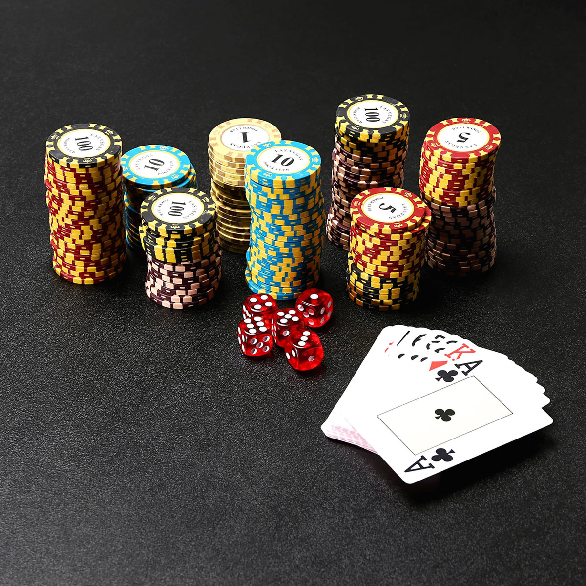 34'' Black Folding Card Table R9415