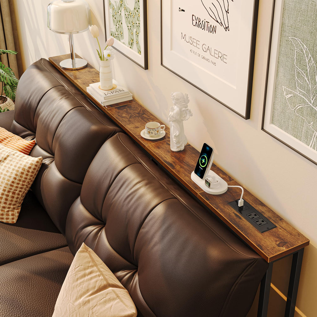 70.8 Inch Console Table with Charging Station B736