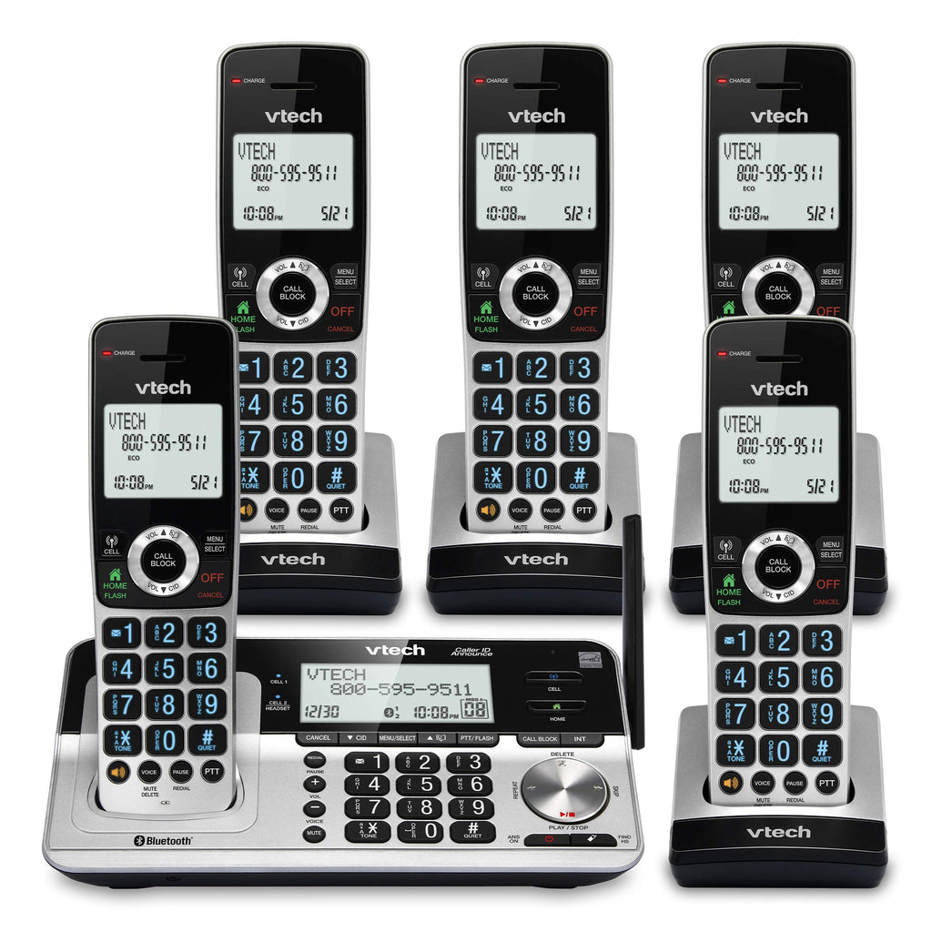 5 Handset Cordless Phone with Answering System Q3567